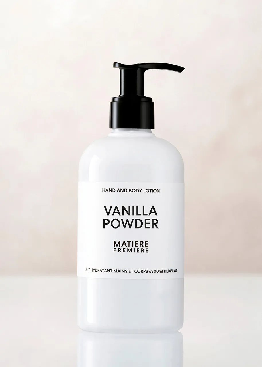MATIERE PREMIERE Vanilla Powder Hand and Body Lotion 300ml -                         -                     -                