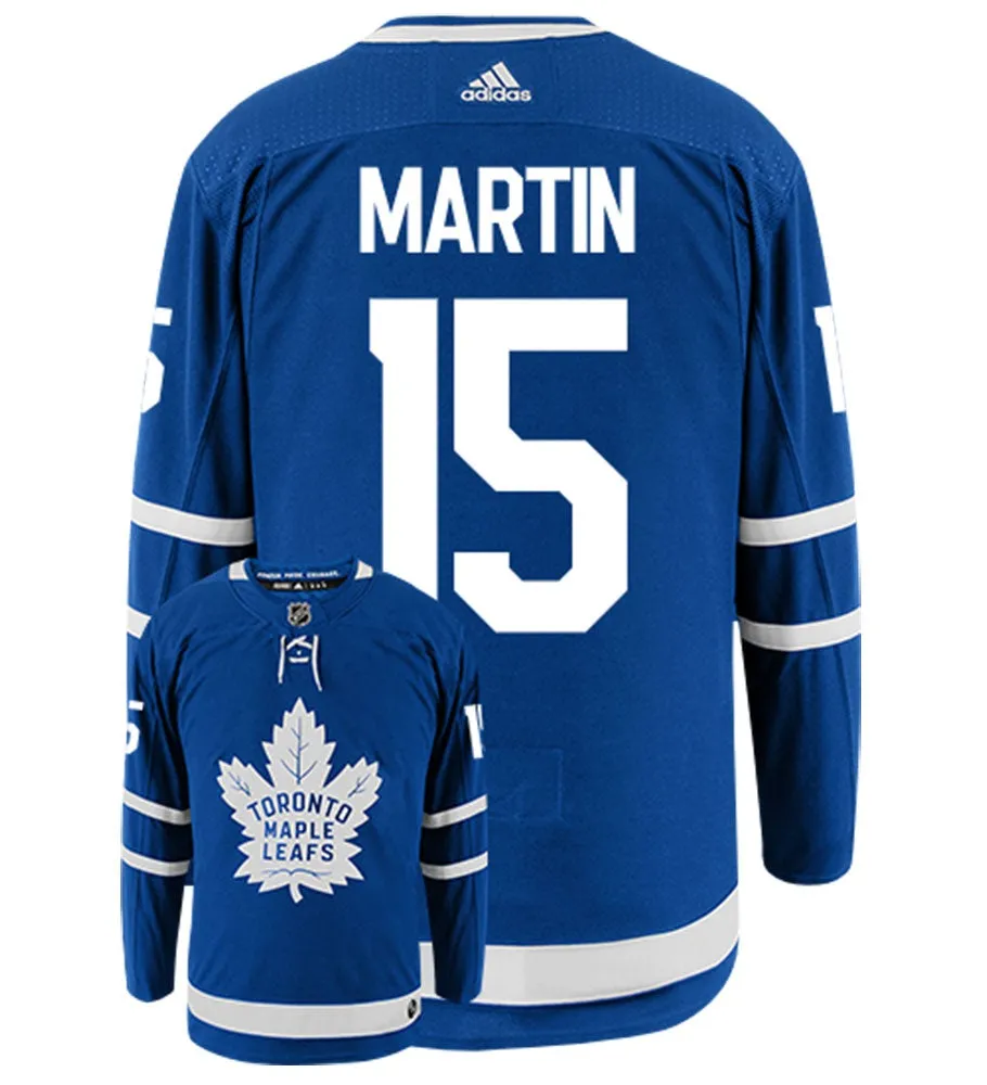 Matt Martin Toronto Maple Leafs Adidas Authentic Home NHL Hockey Jersey     