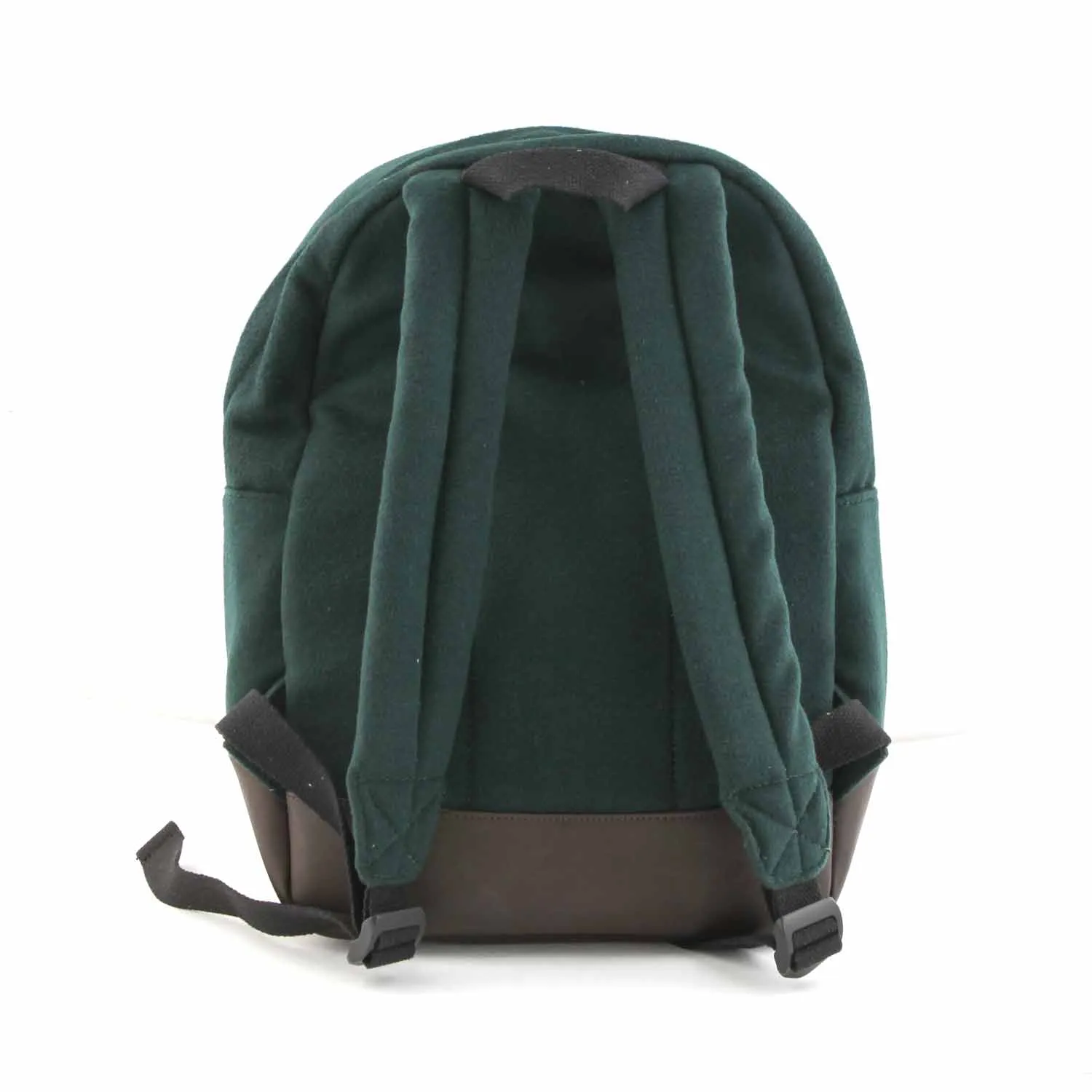 Mc2 Saint Barth Dark Green And Brown Cody Backpack For Girls