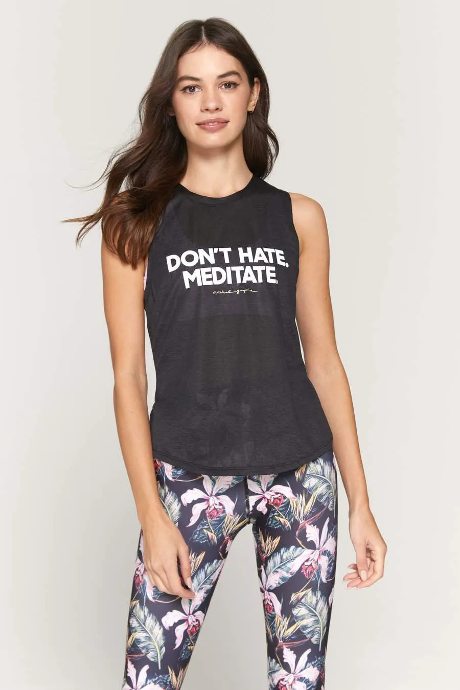 Meditate Active Muscle Tank