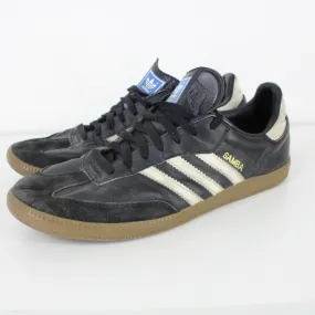 Mens ADIDAS 00s Samba Trainers Black | UK 10.5