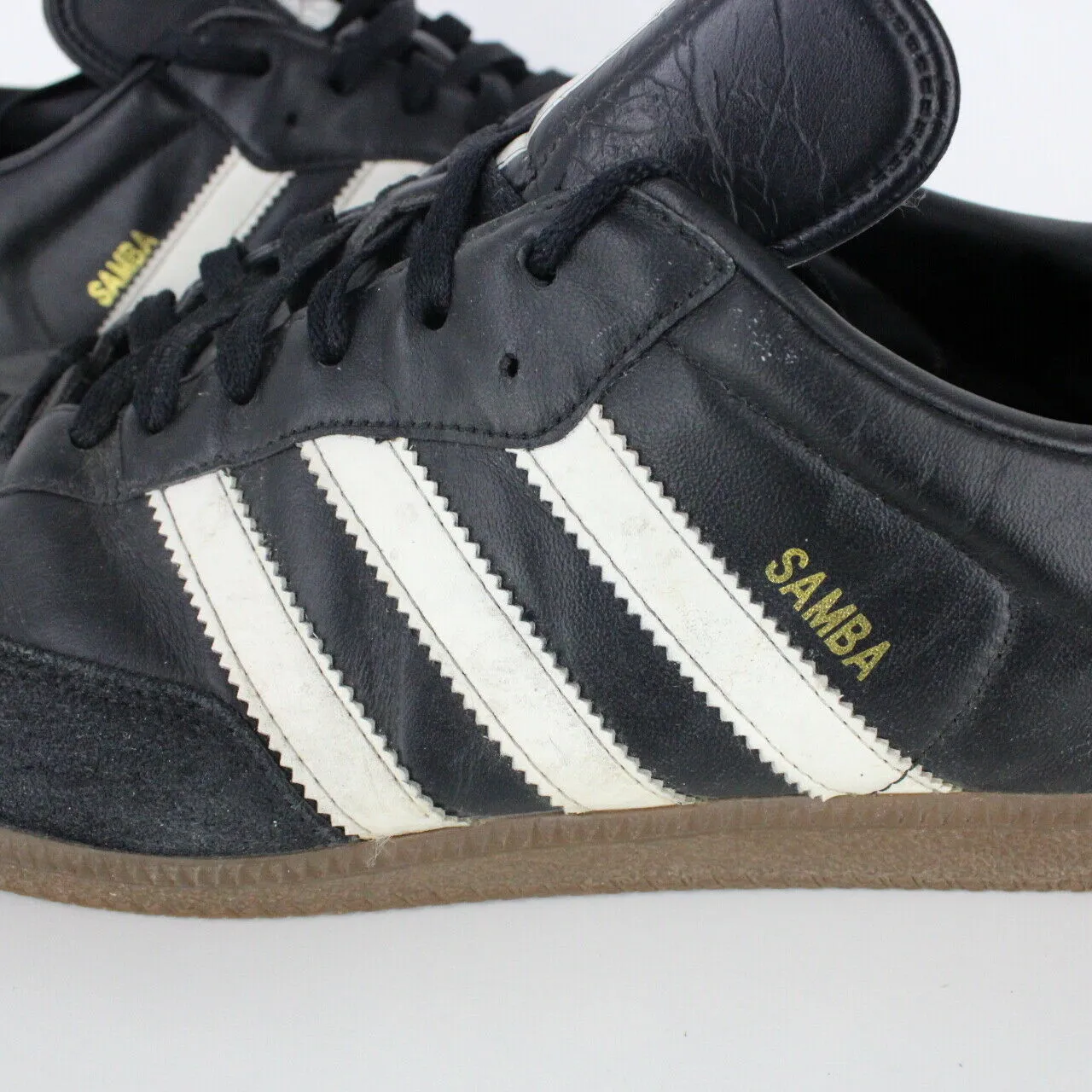 Mens ADIDAS 00s Samba Trainers Black | UK 13