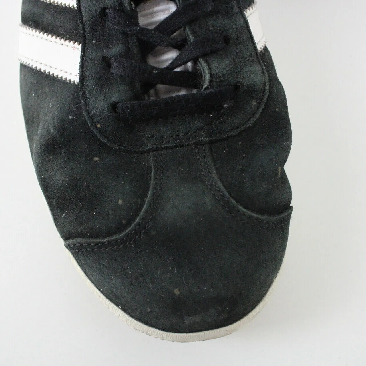 Mens ADIDAS Gazelle Trainers Black | UK 8