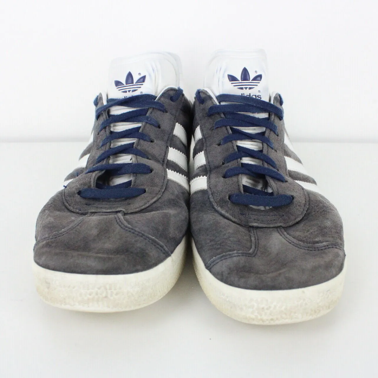 Mens ADIDAS Gazelle Trainers Grey | UK 12