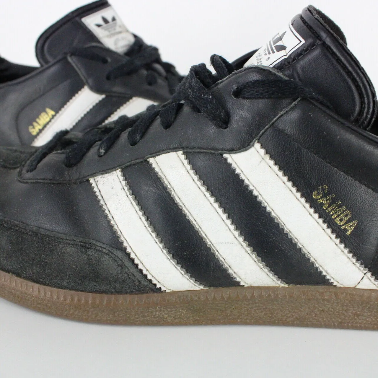 Mens ADIDAS Samba Trainers Black | UK 10.5