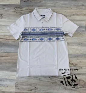 Mens border polo taupe | RRMT51R1CA