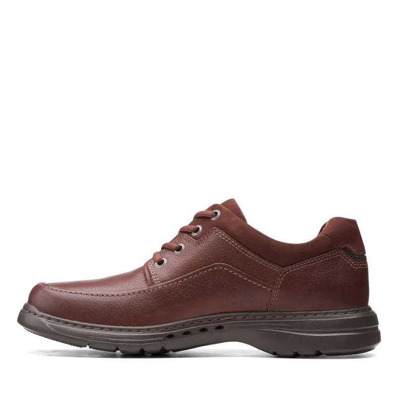 Men’s Clarks Un Brawley Lace – Mahogany