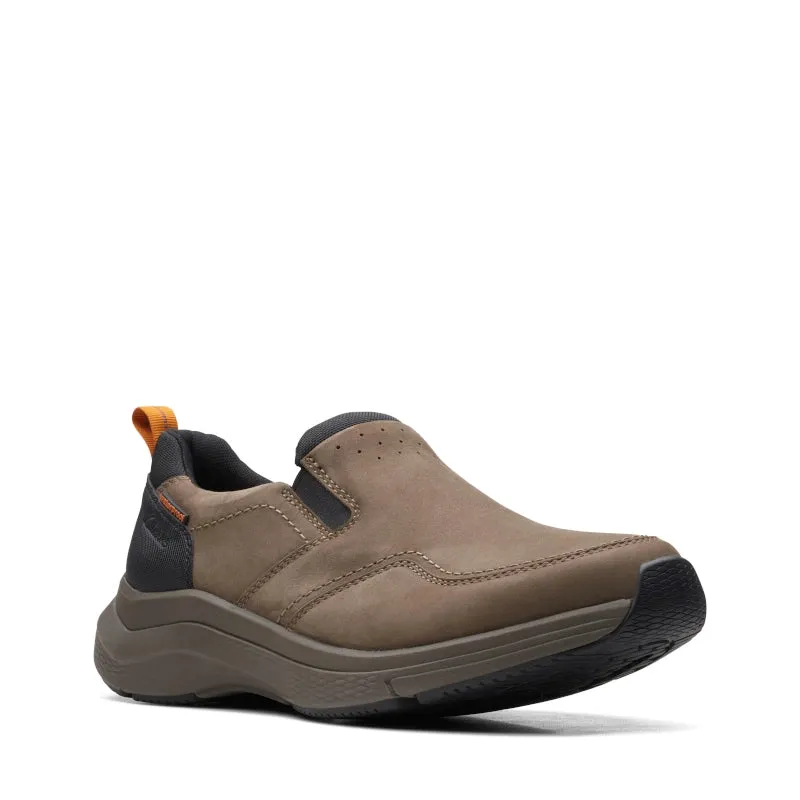 Men’s Clarks Wave 2.0 Edge WP – Dark Taupe