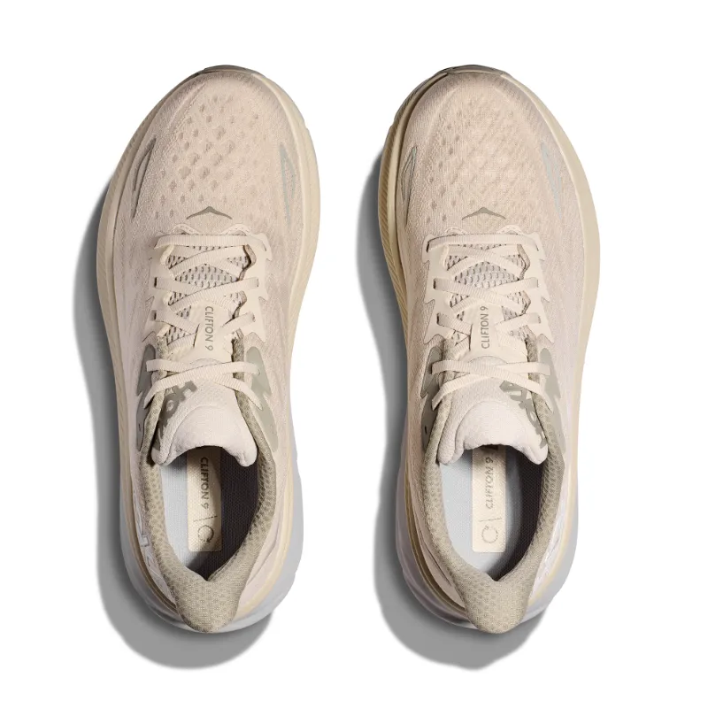 Men’s HOKA Clifton 9 – Oat Milk/Barley (OKB)