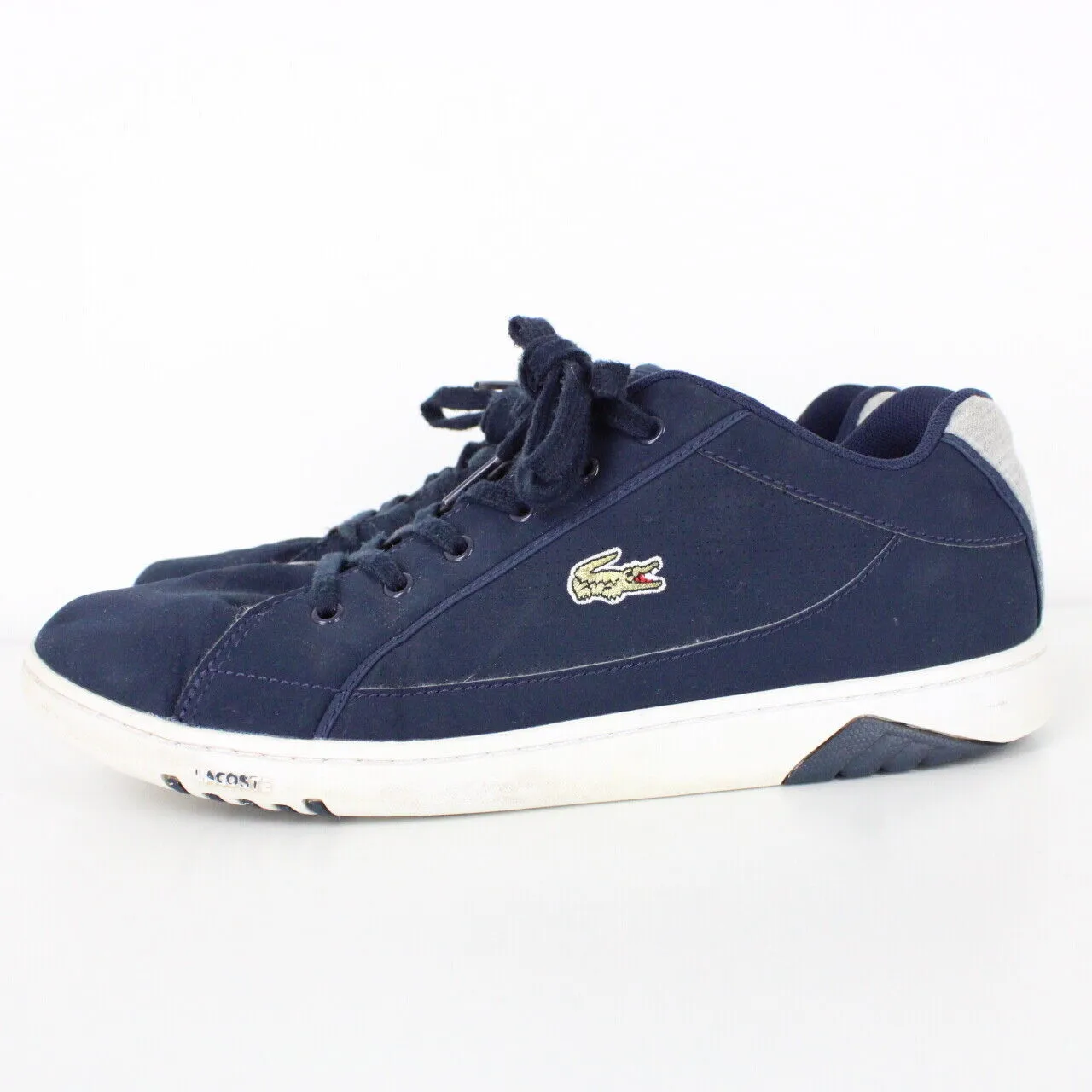 Mens LACOSTE Deviation II Trainers Navy Blue | UK 10