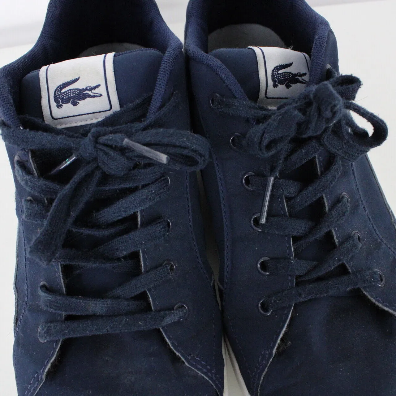 Mens LACOSTE Deviation II Trainers Navy Blue | UK 10