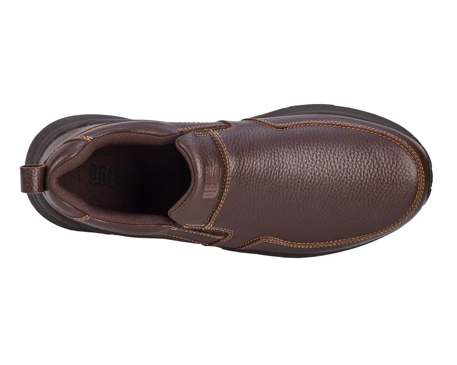  Men's Match Slip in Shoe EXTRA EXTRA WIDE in Brown  