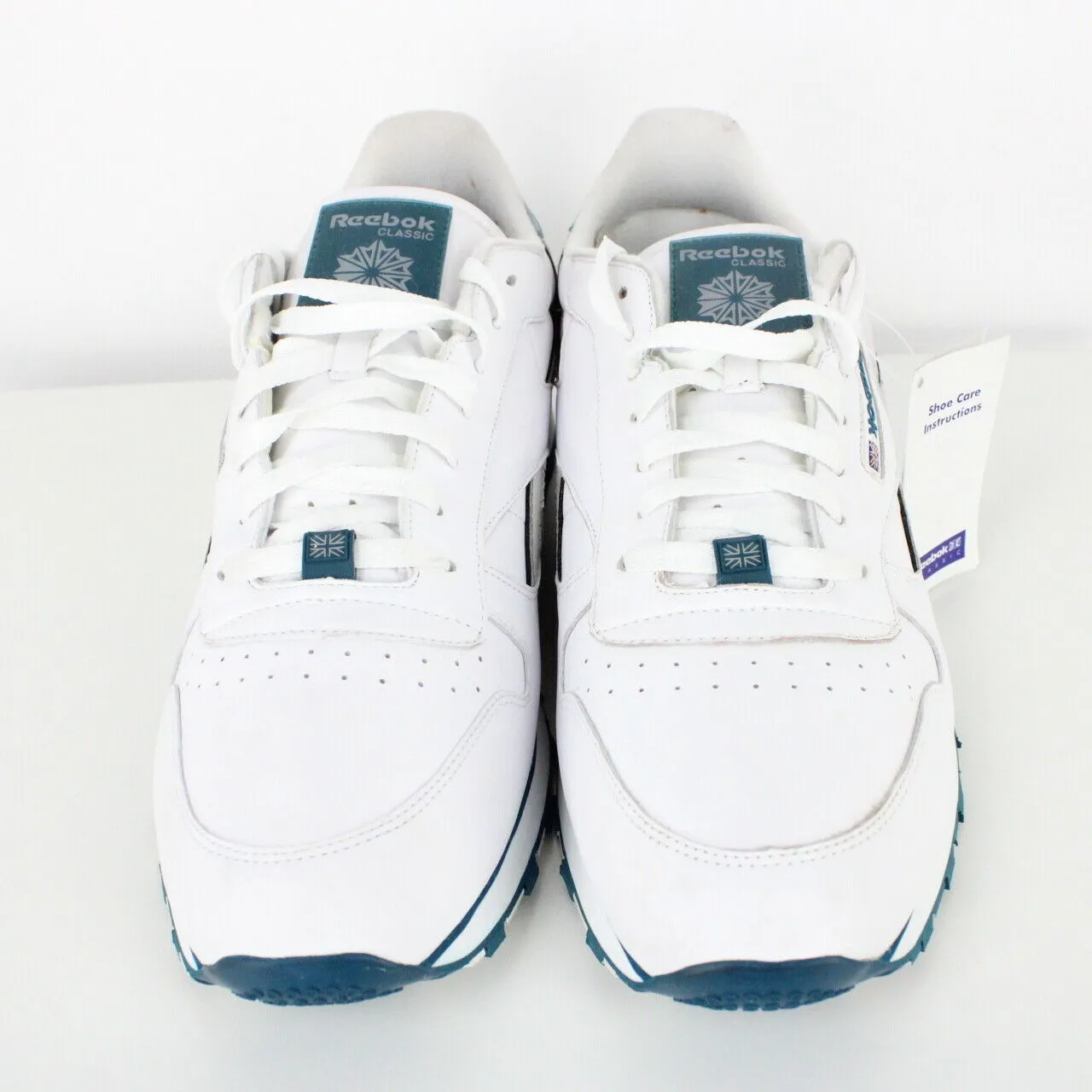 Mens REEBOK 90s Classic Trainers White | UK 14