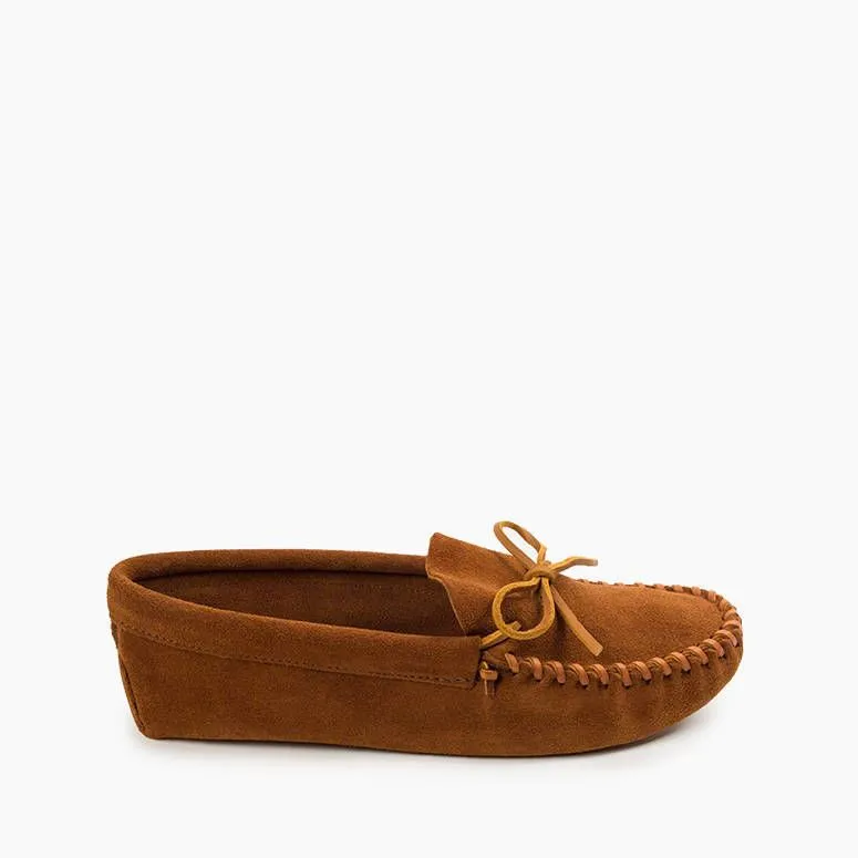  Men's Softsole Classic Moccasin in Brown  