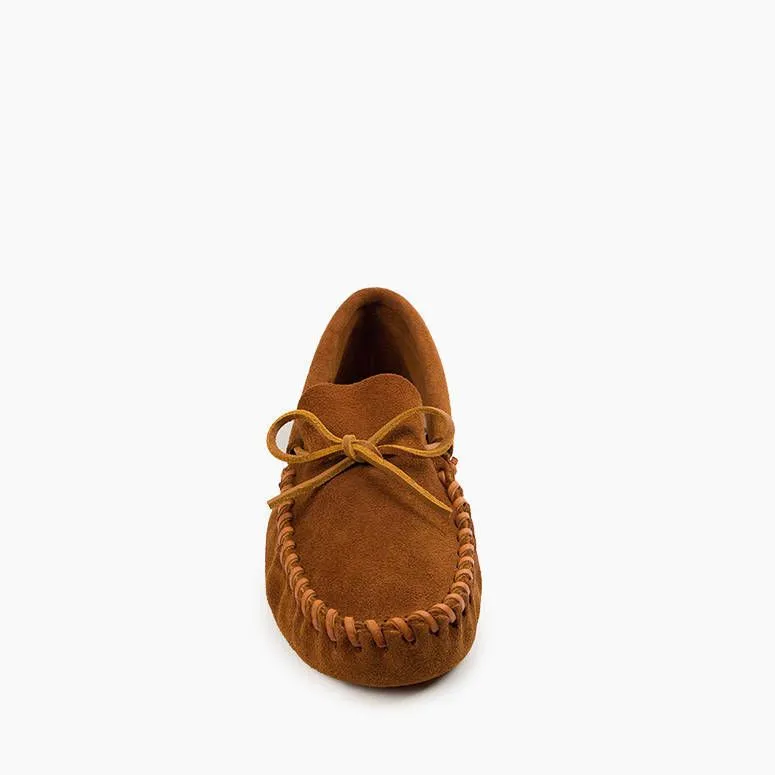  Men's Softsole Classic Moccasin in Brown  