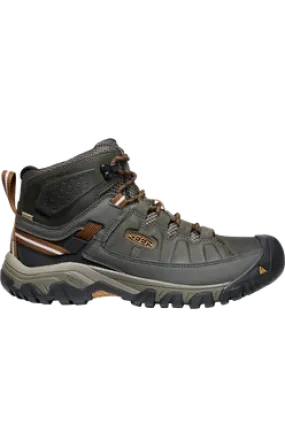  Men's Targhee III Waterproof Mid Hiker in Black Olive/Golden Brown  