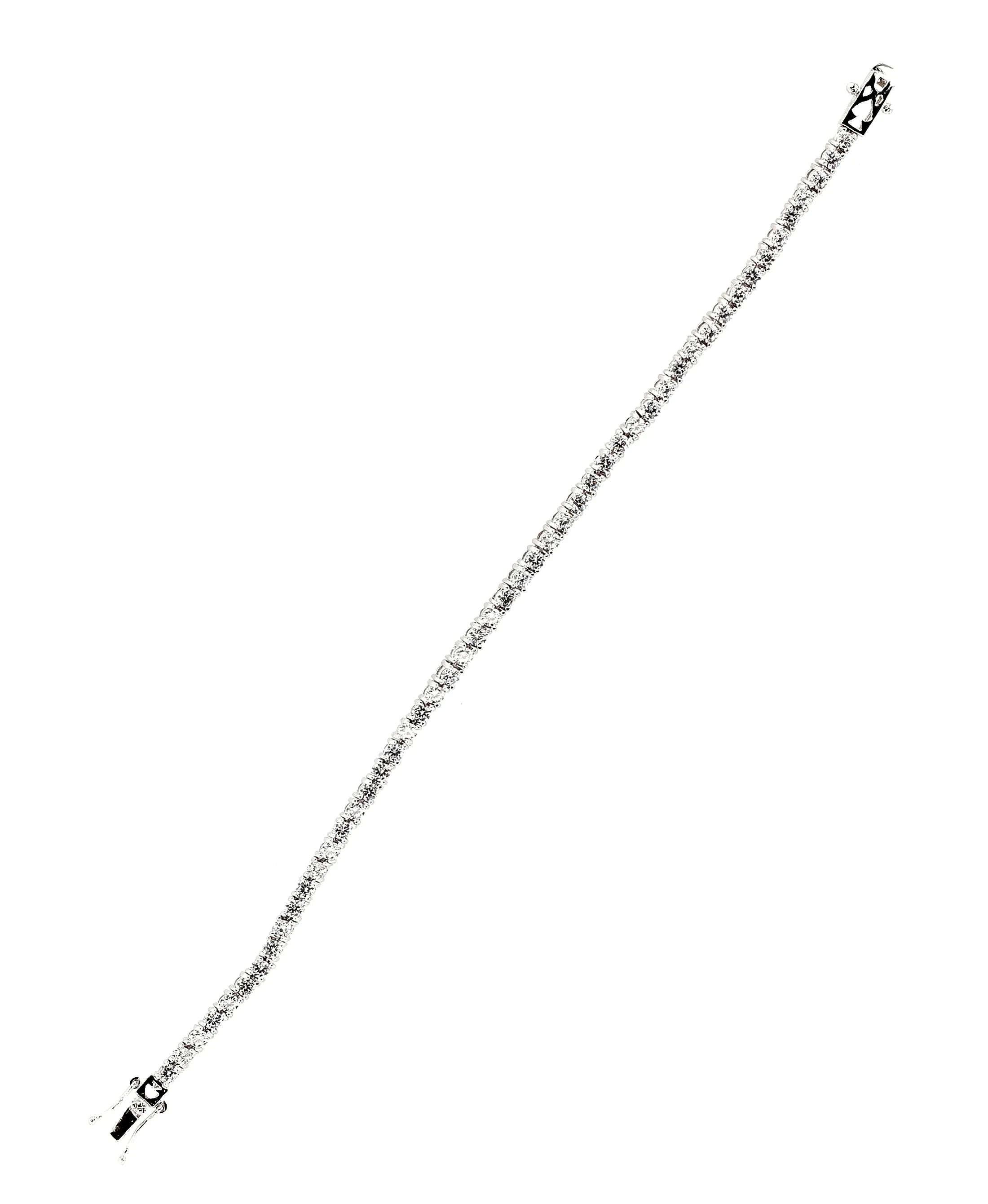 Men's Tennis Bracelet w/ 3mm Cubic Zirconia