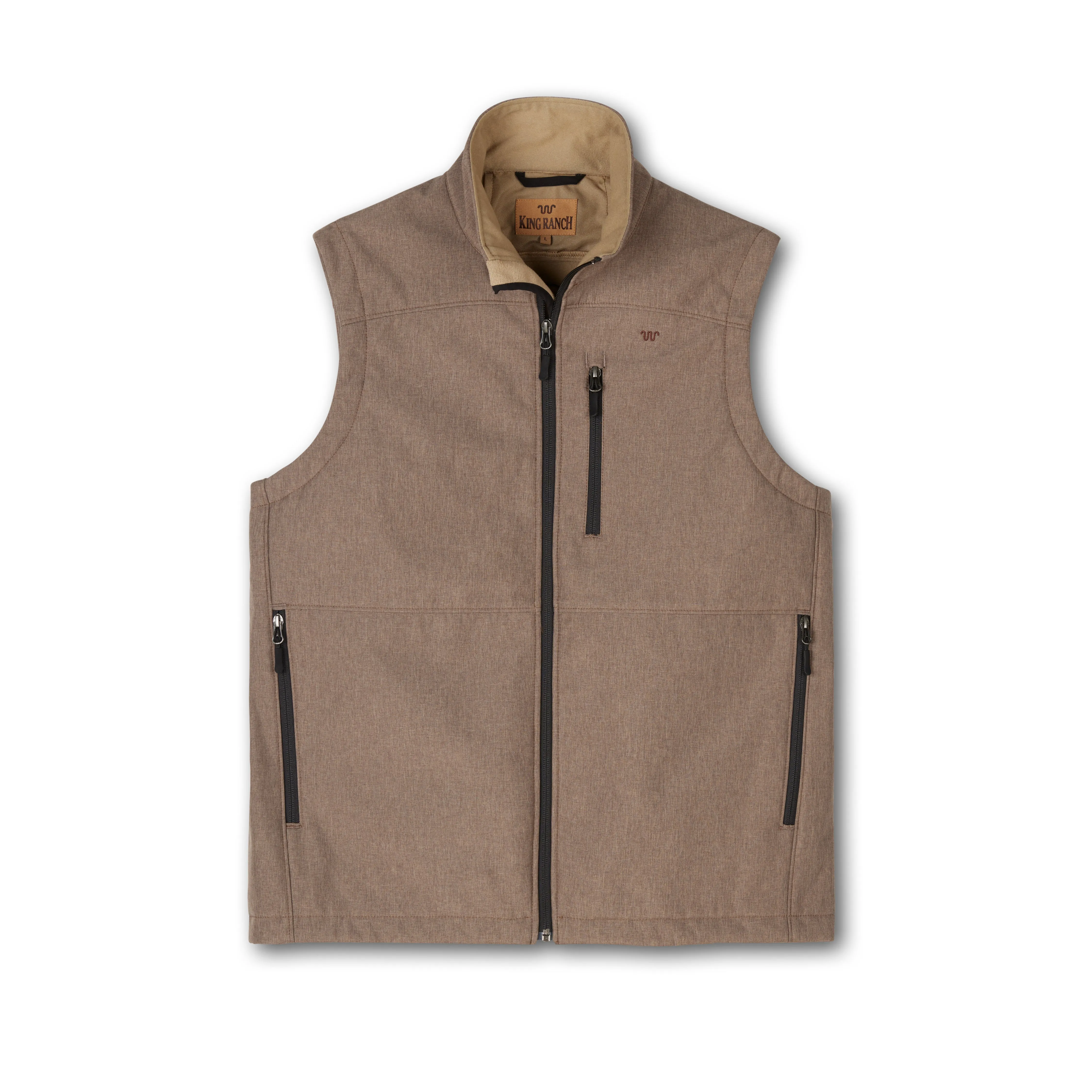 Men's Textured Bonded Poly Vest