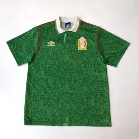 Mexico 1994 Original Umbro Home Football Shirt Large