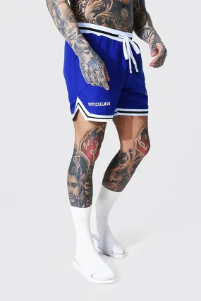 Mid Length Man Basketball Style Swim Short