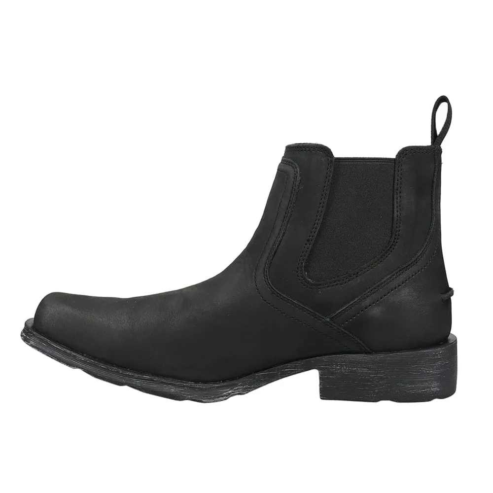 Midtown Rambler Square Toe Chelsea Boots
