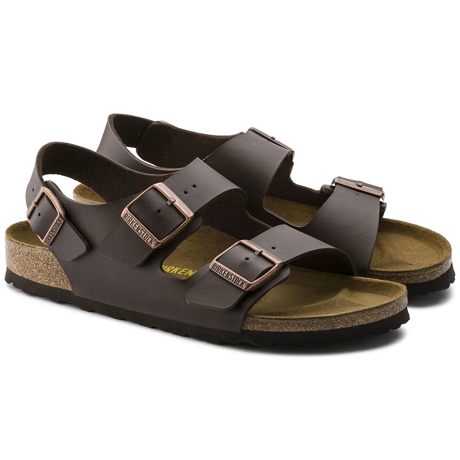  Milano Walking Sandal in Dark Brown  