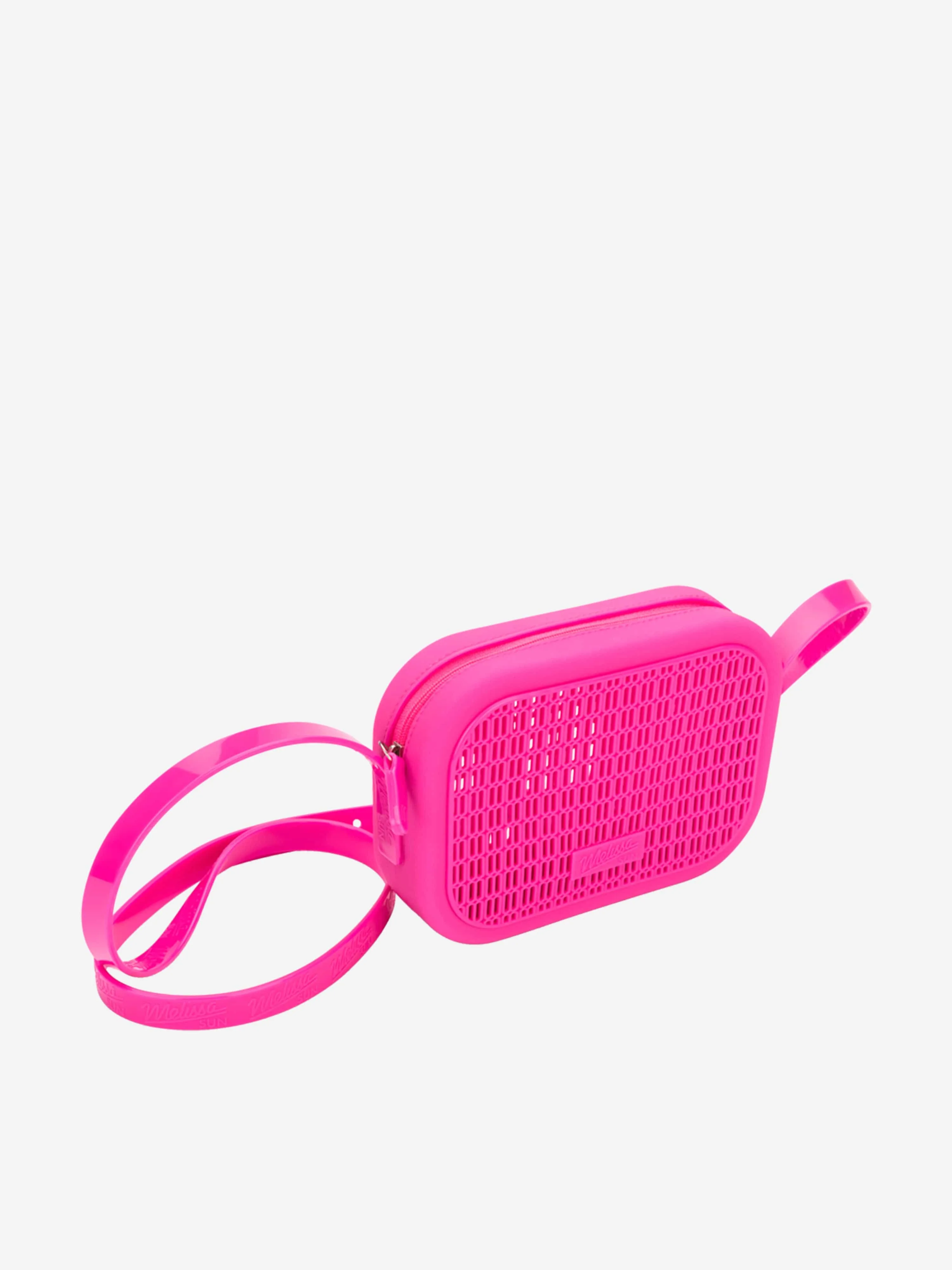 Mini Melissa Girls Sun Tropical Crossbody Bag in Pink (18cm)
