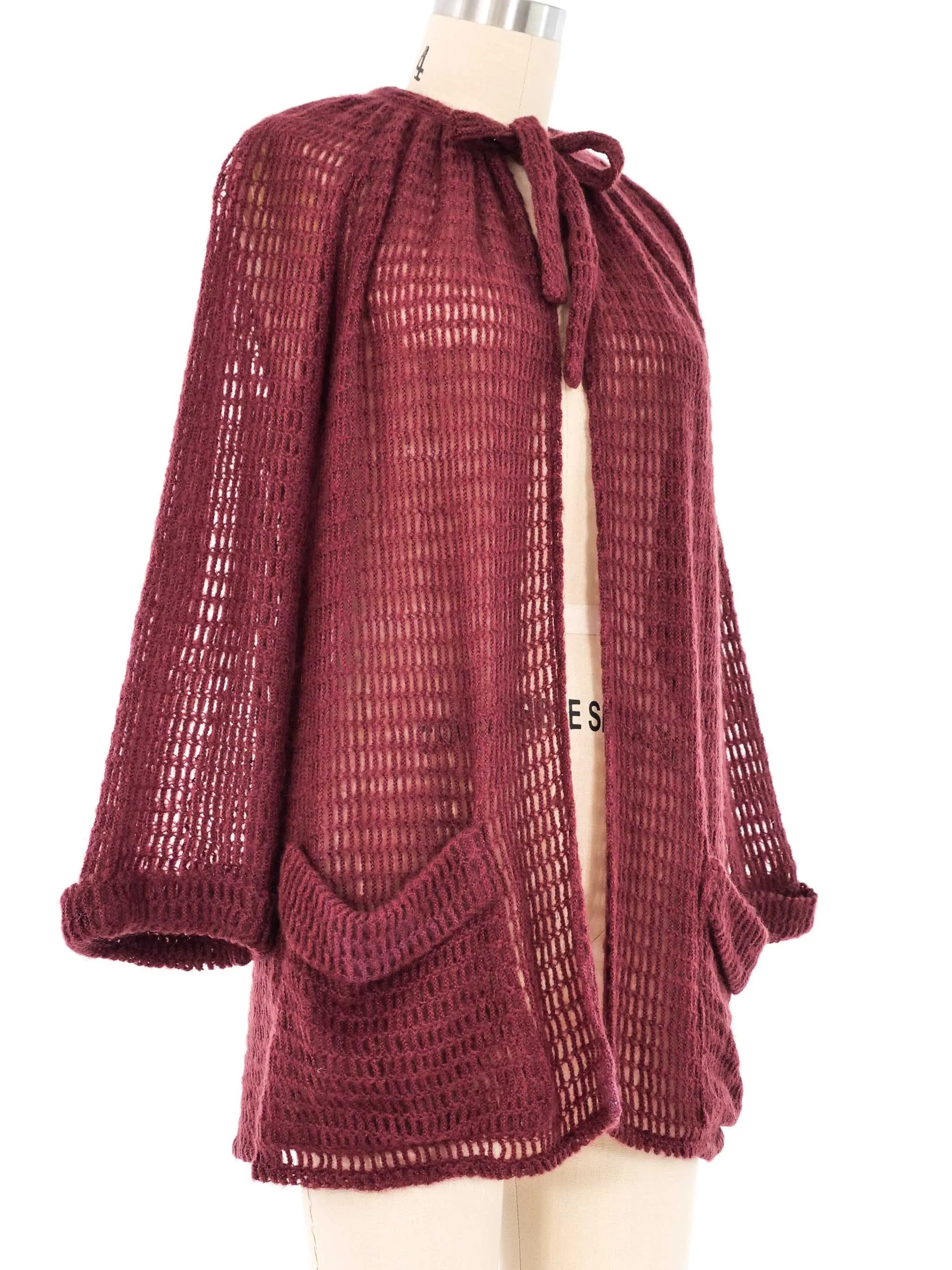 Missoni Open Weave Knit Cardigan