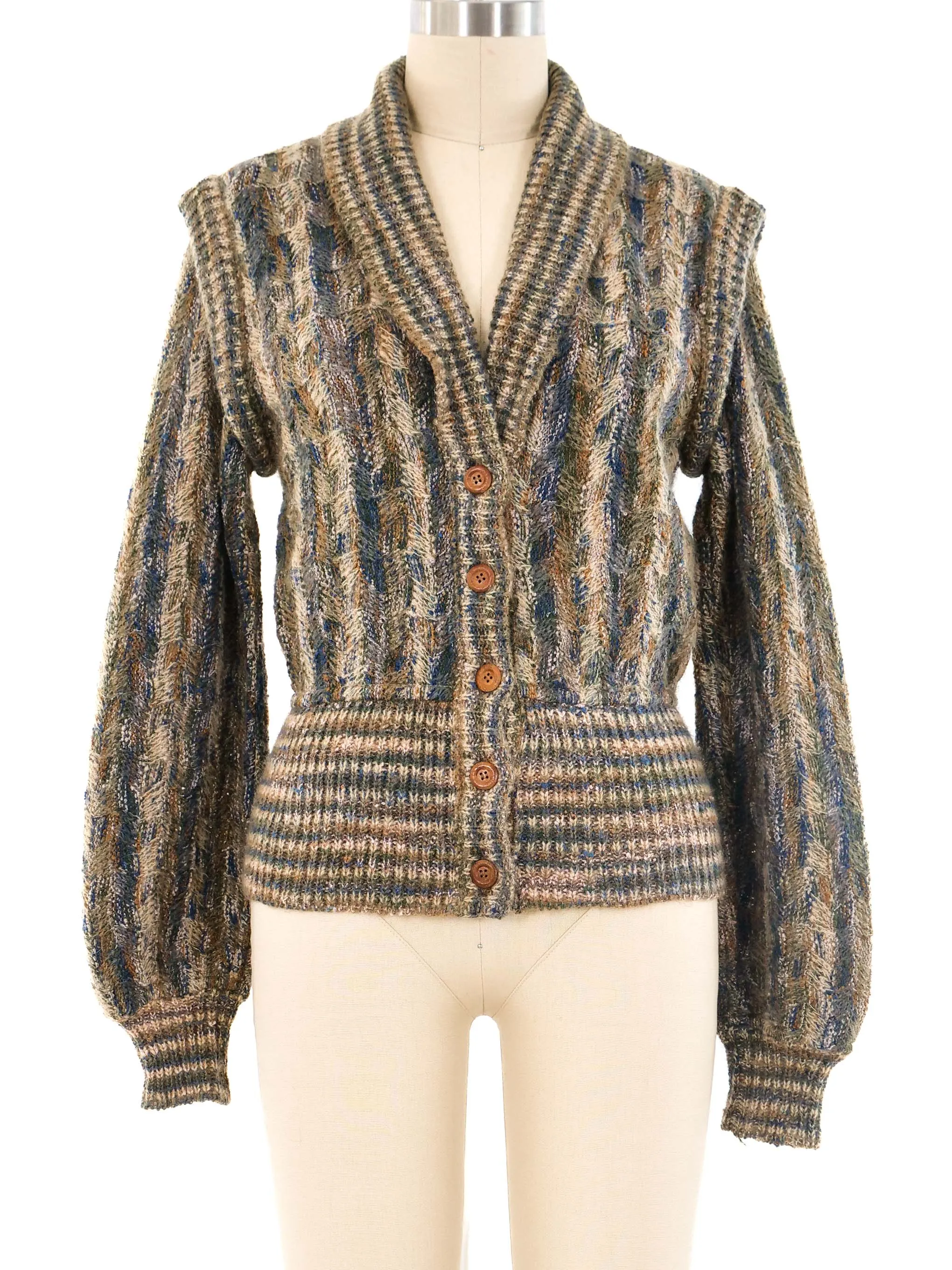 Missoni Striped Knit Cardigan