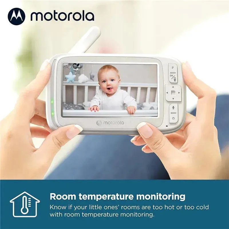 Motorola - VM75 Indoor Video Baby Monitor with Camera