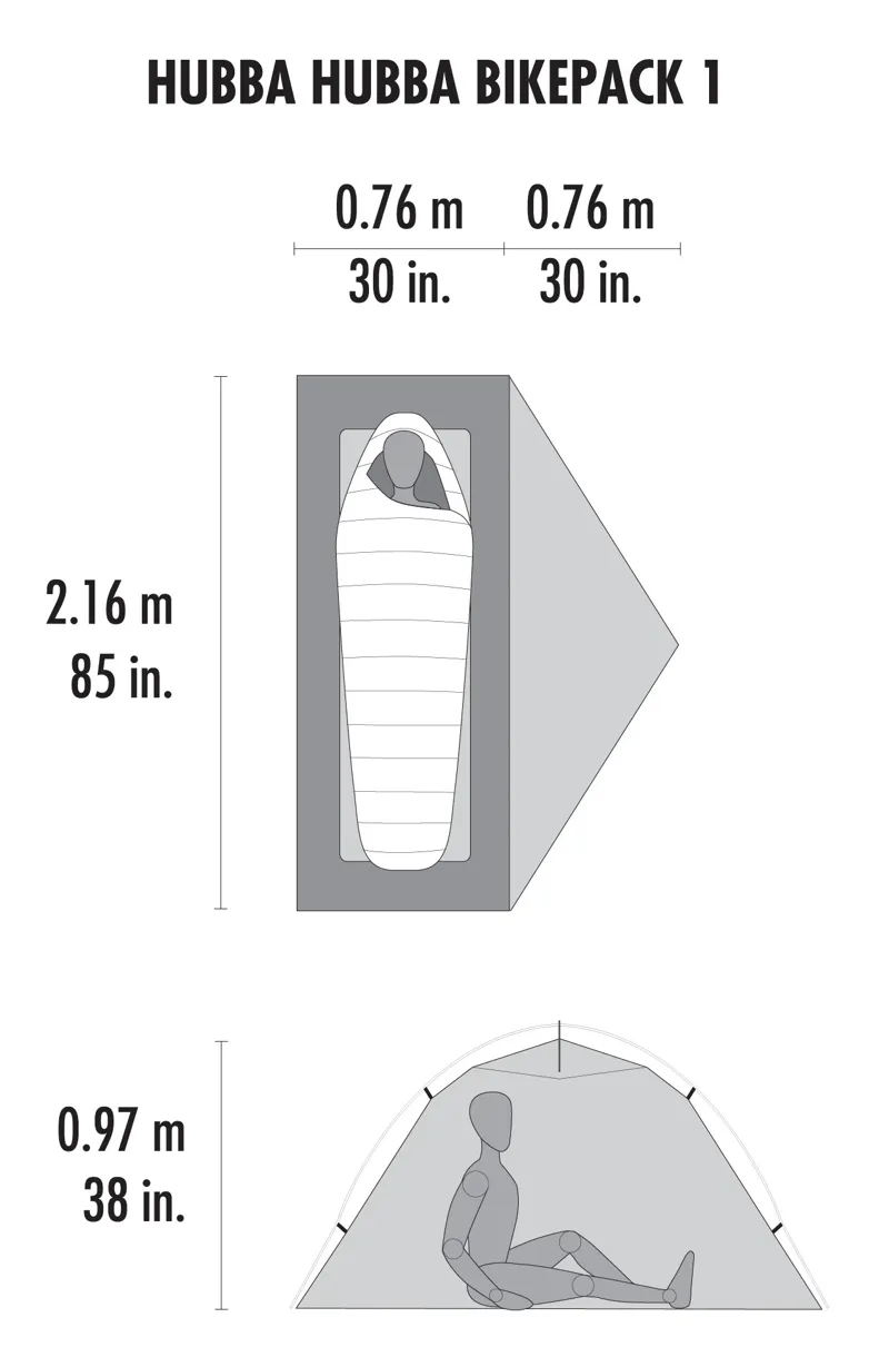 MSR Hubba Hubba Bikepack 1 Tent