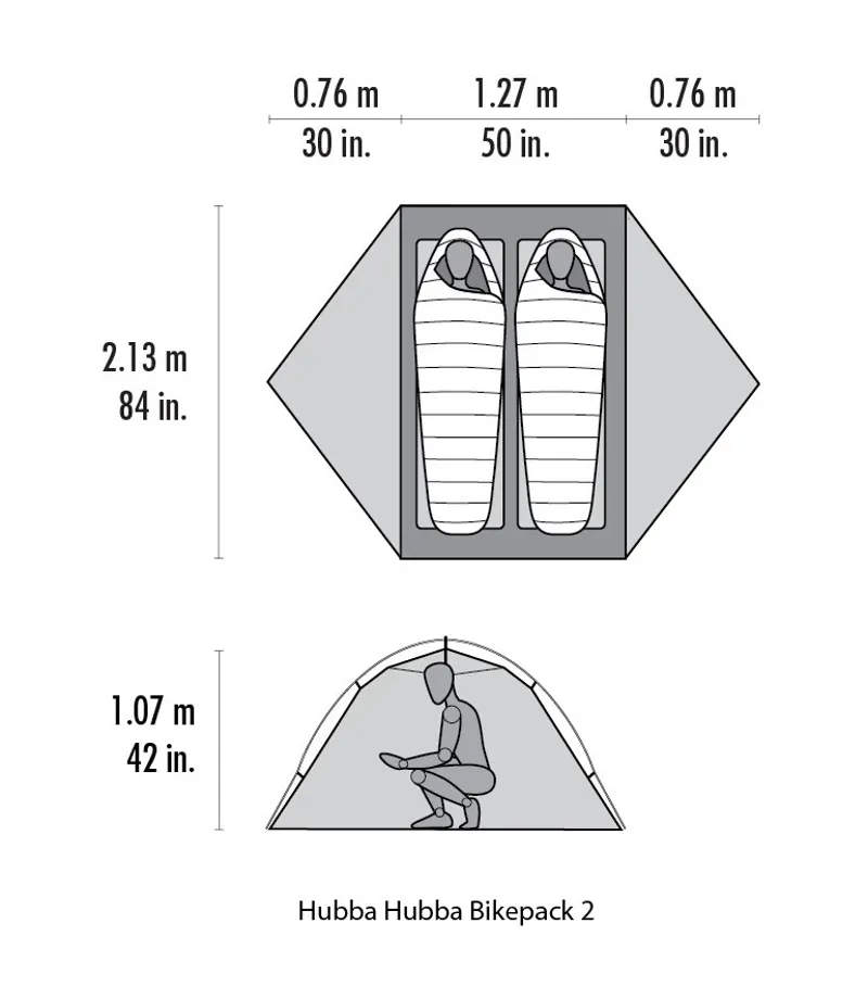 MSR Hubba Hubba Bikepack 2 Tent