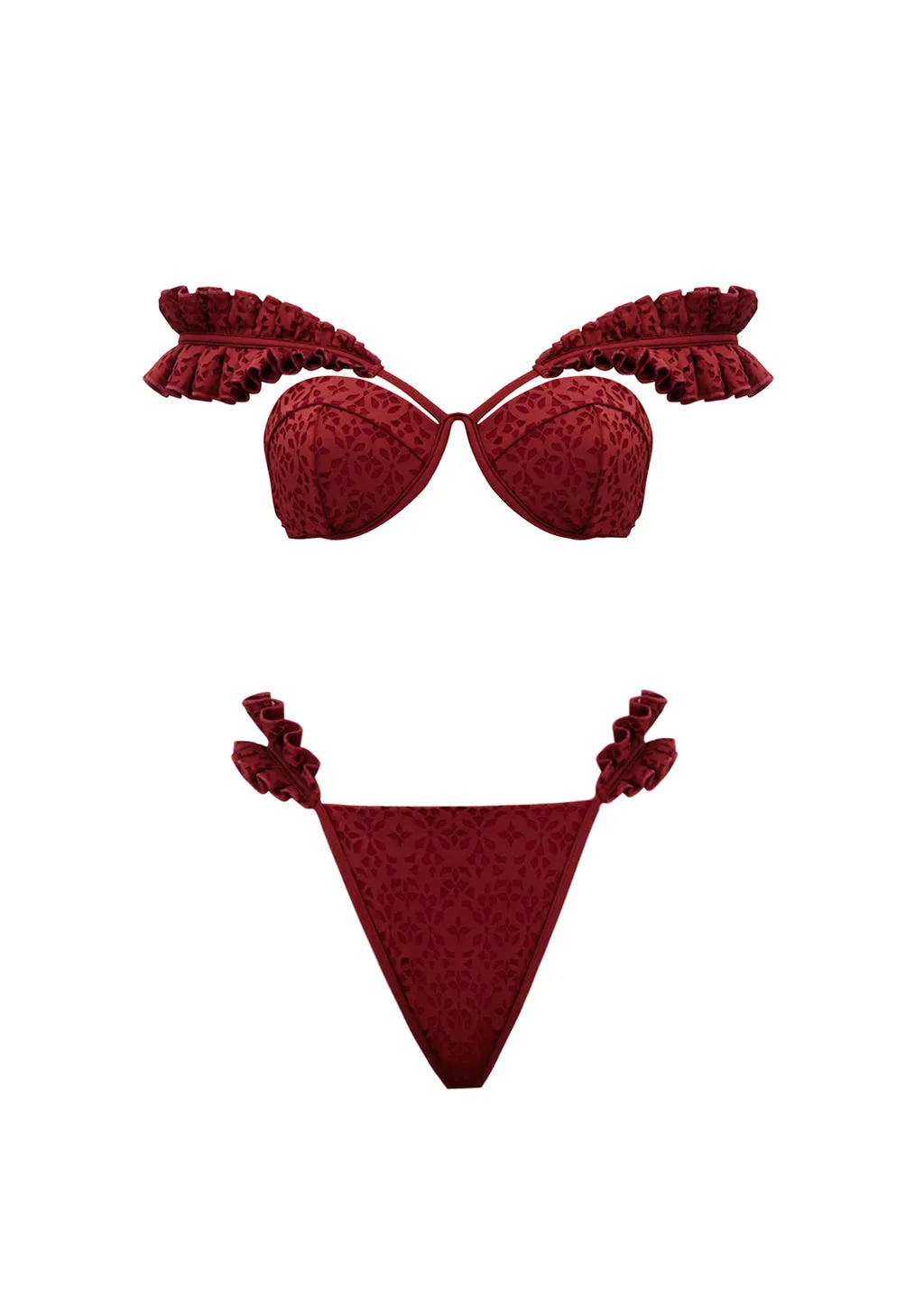 MULAN BIKINI - WINE