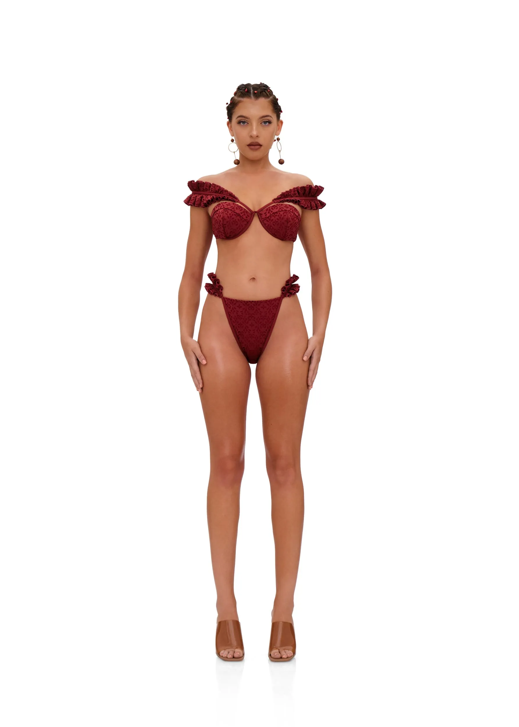 MULAN BIKINI - WINE