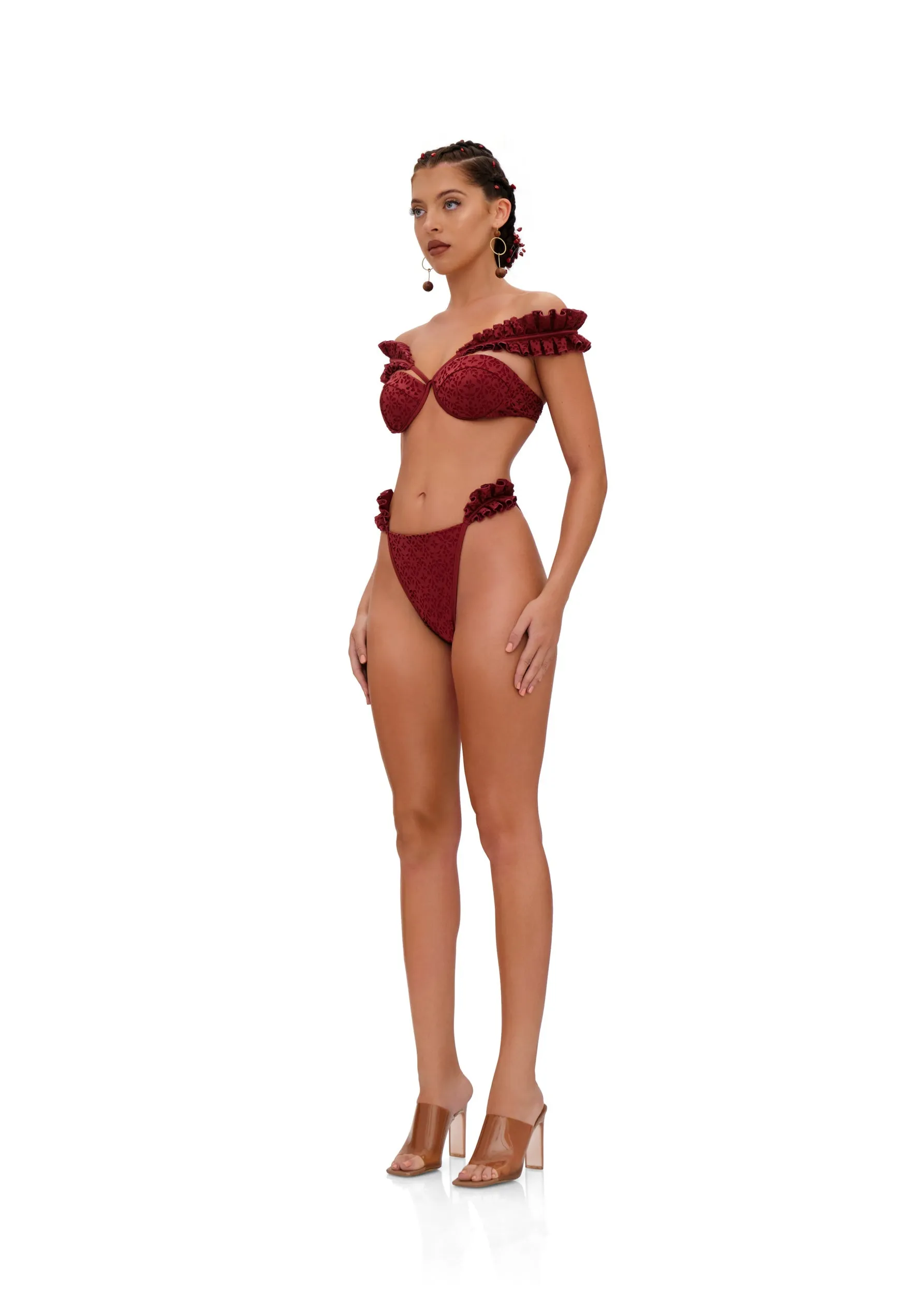 MULAN BIKINI - WINE