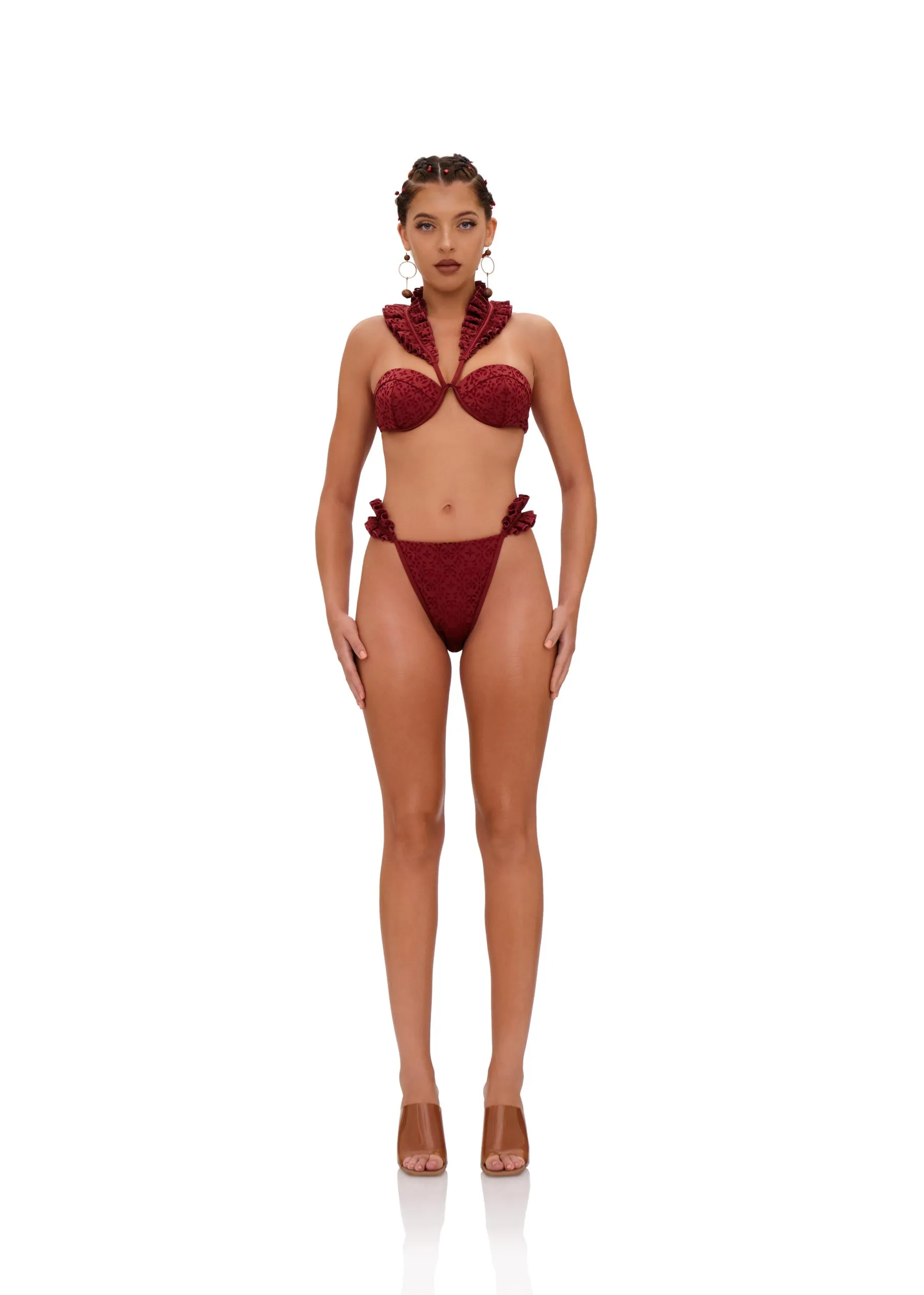 MULAN BIKINI - WINE