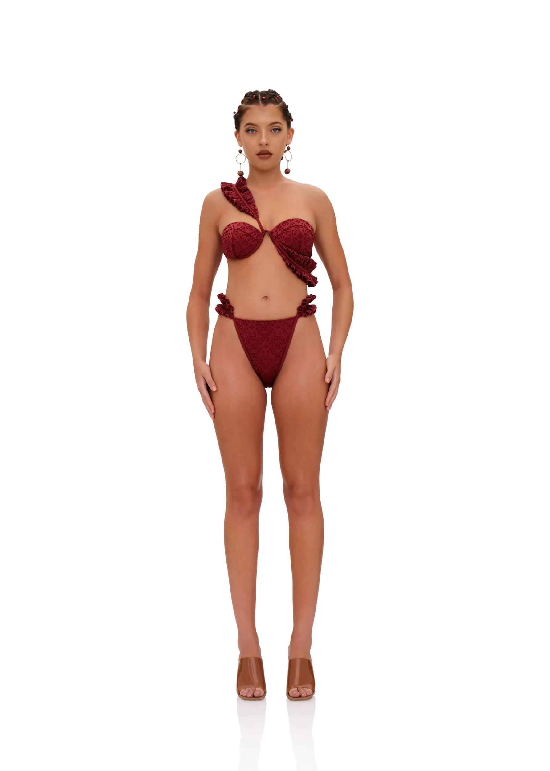 MULAN BIKINI - WINE