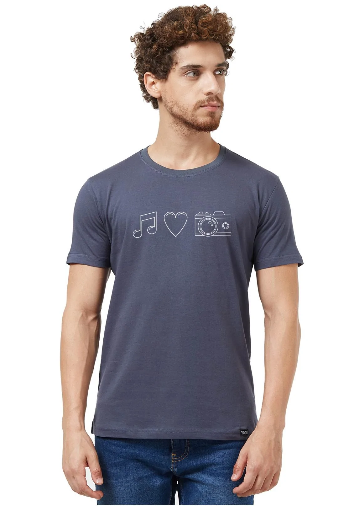 Music Love Camera T-shirt