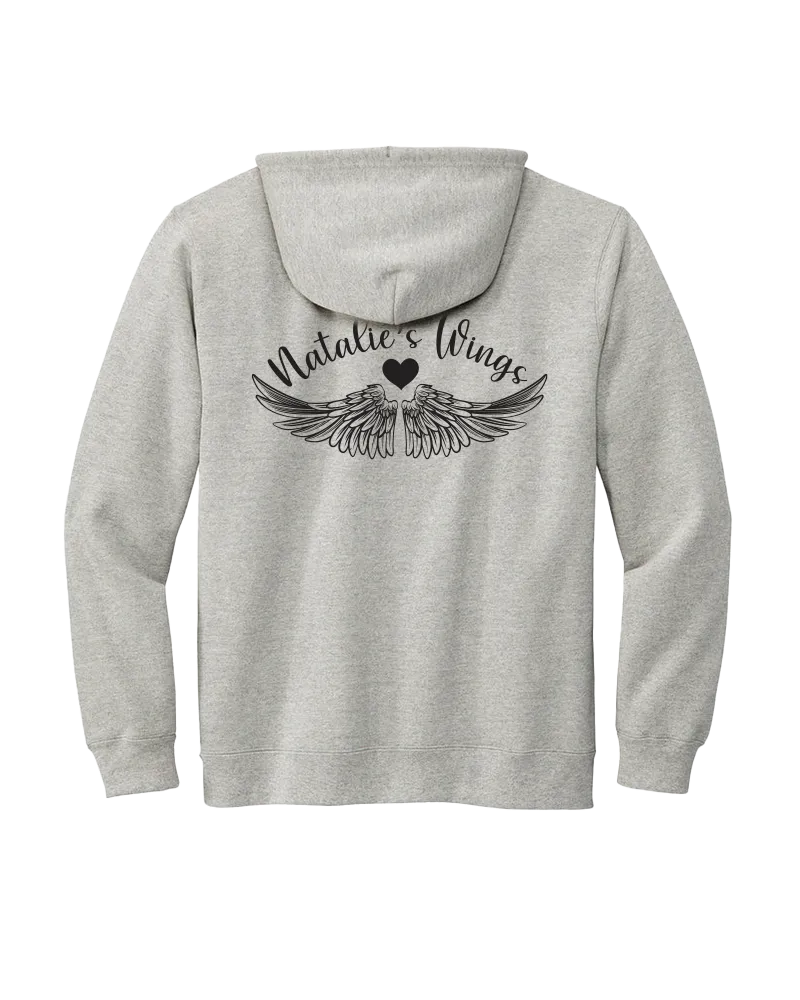 Natalie's Wings  Full Zip Hoodie