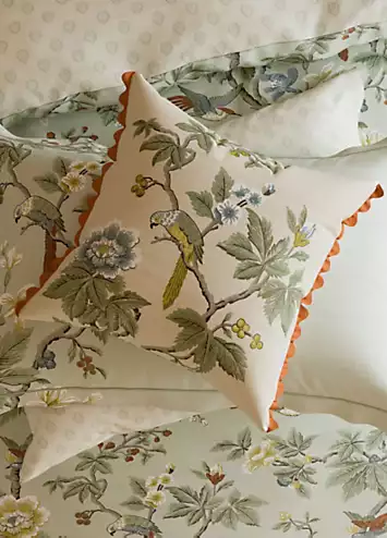 National Trust by Sanderson Lophura 100% Cotton Percale 180 Thread Count Duvet Cover Set | Kaleidoscope