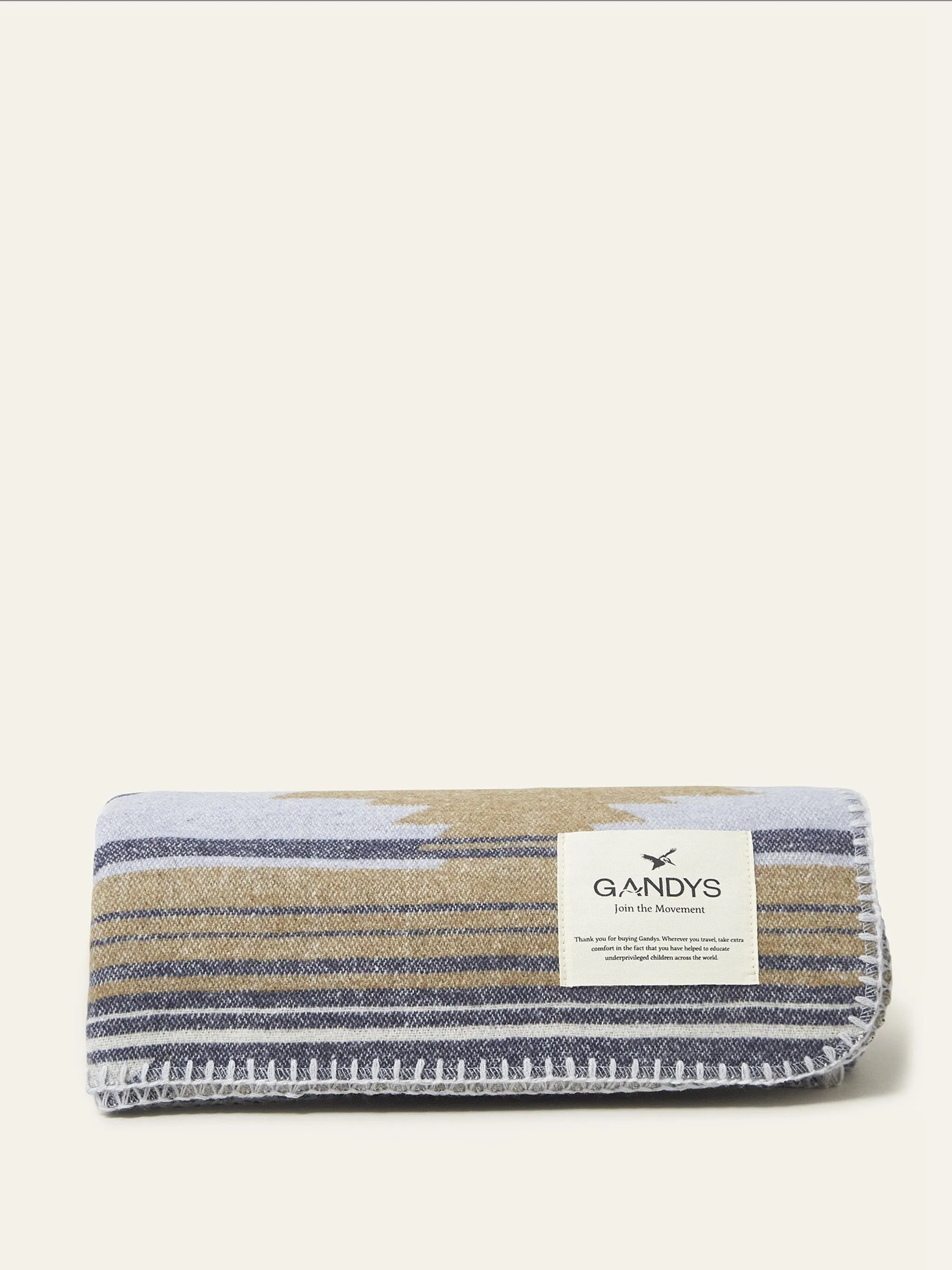 Navy Artisan Blanket
