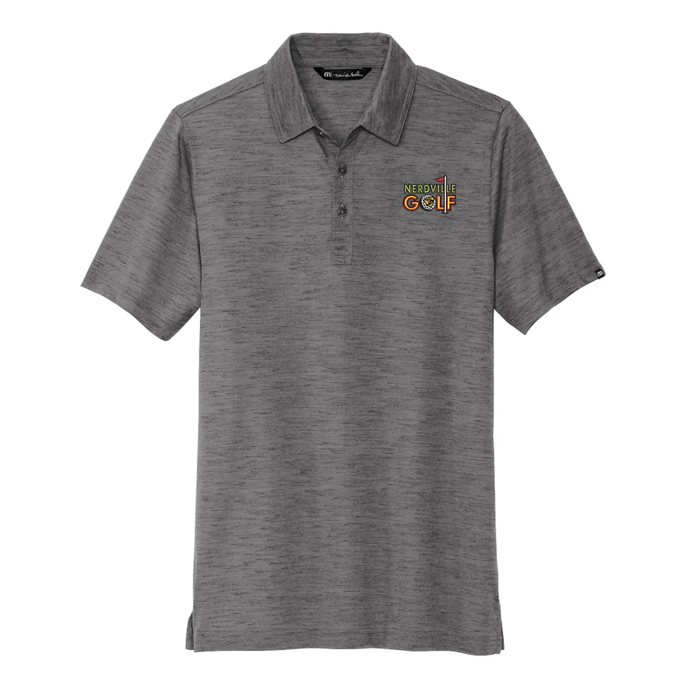 Nerdville Golf Logo TravisMathew Auckland Slub Polo (Men)