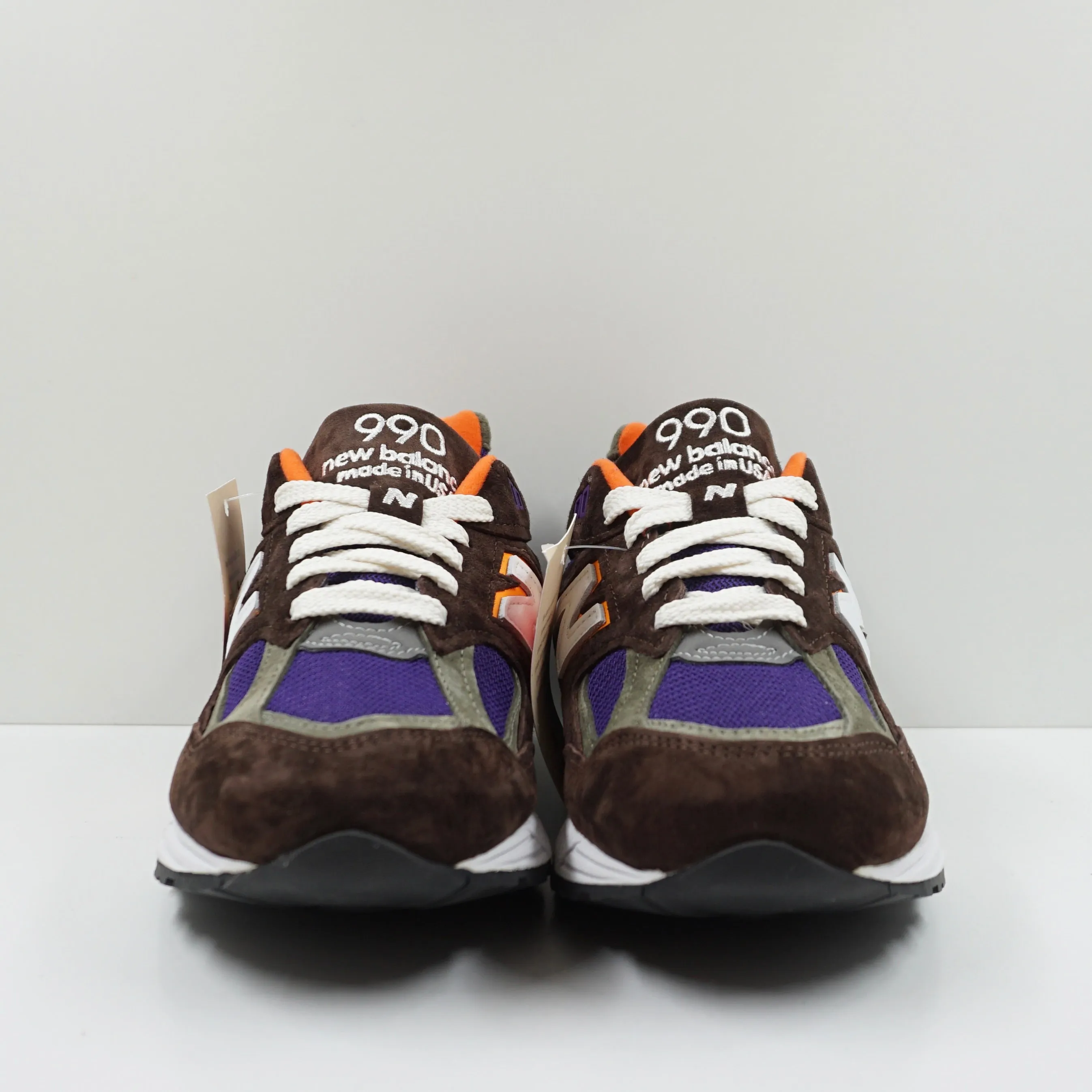 New Balance 990v2 MiUSA Brown Purple