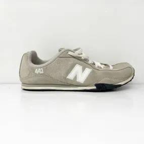 New Balance Womens 442 CW442G Gray Casual Shoes Sneakers Size 8 B