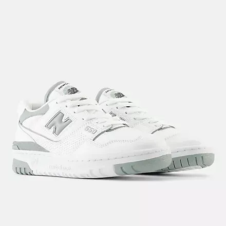 New Balance Women's 550 White with Juniper
