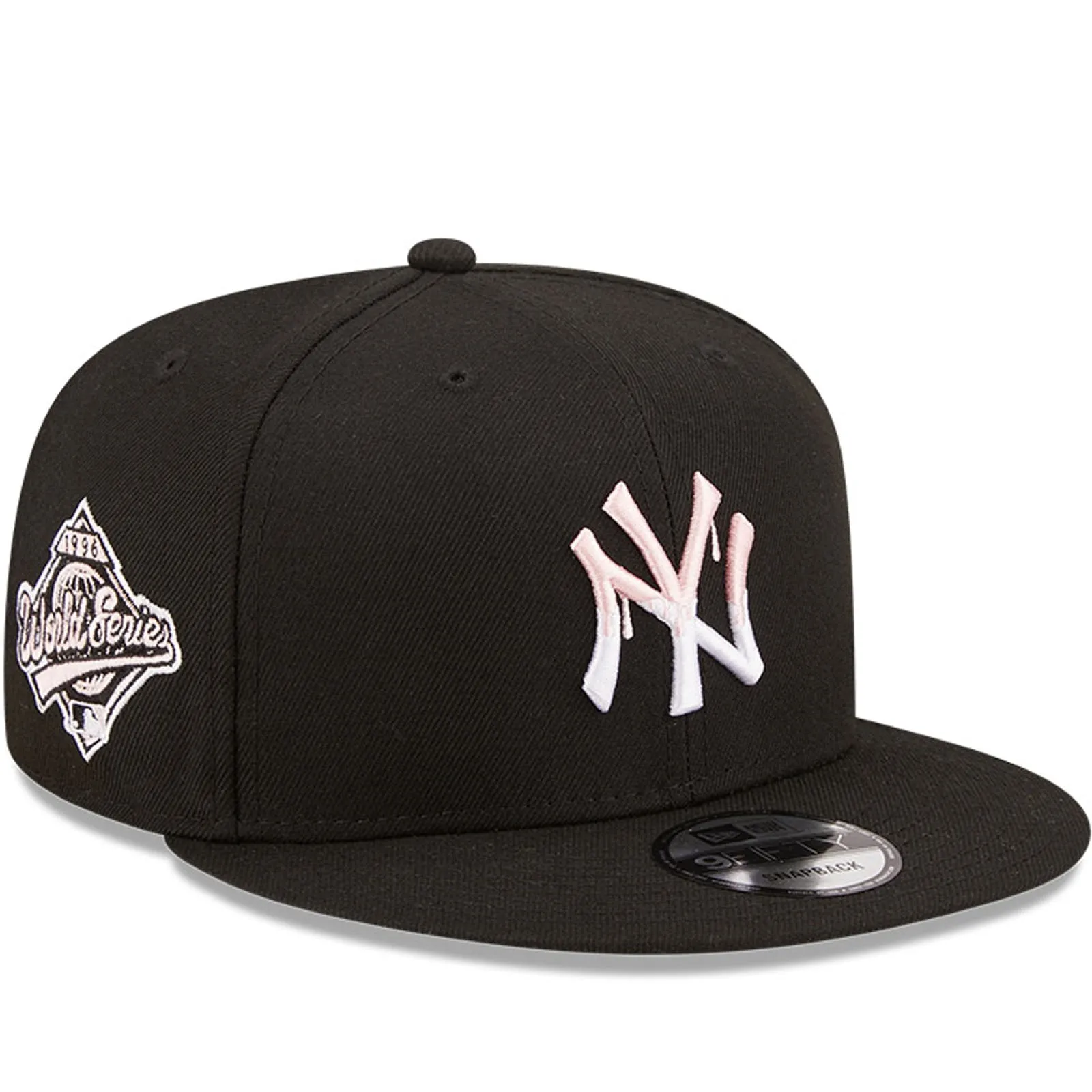 New Era New York Yankees 9FIFTY MLB Team Drip Baseball Cap - Black