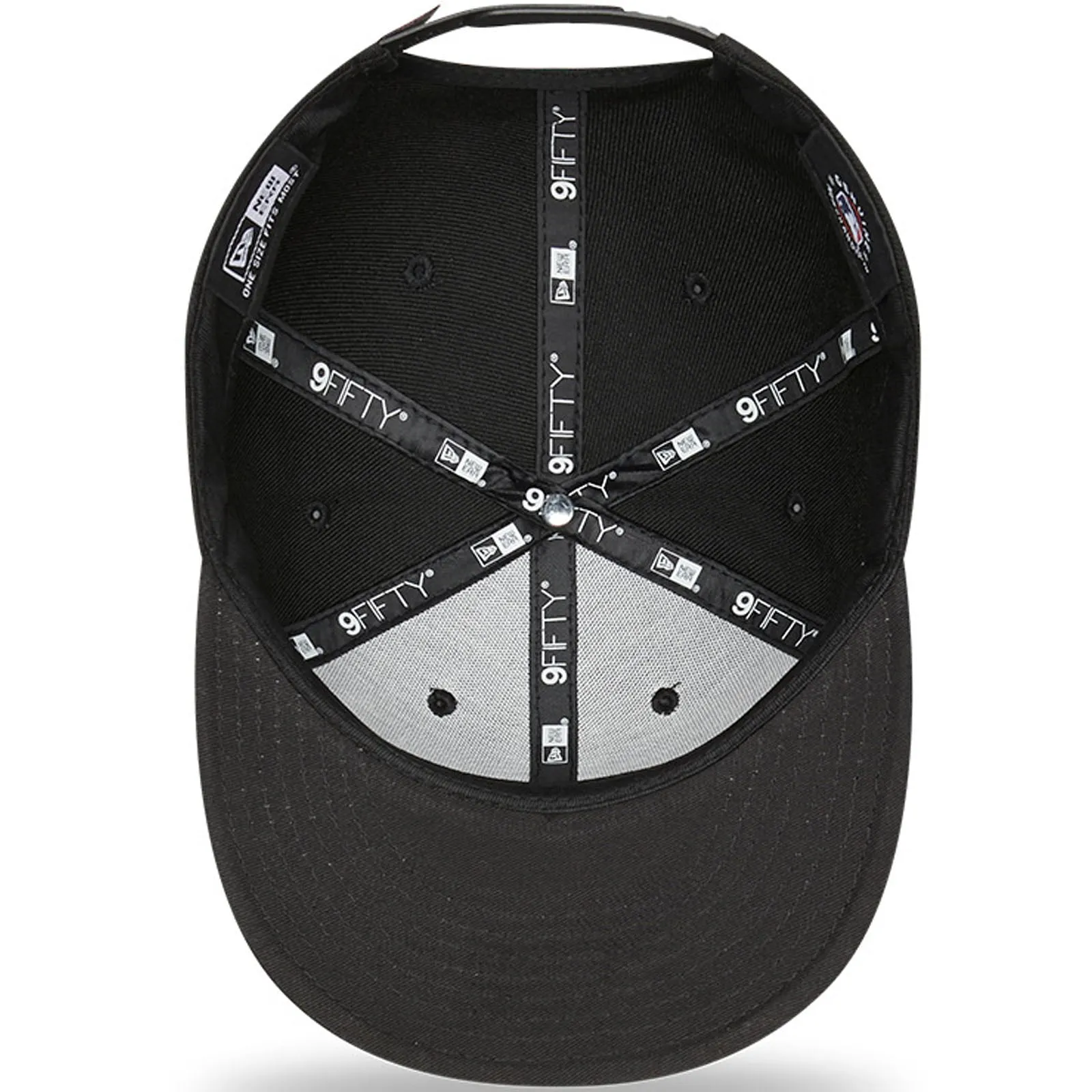 New Era New York Yankees 9FIFTY MLB Team Drip Baseball Cap - Black