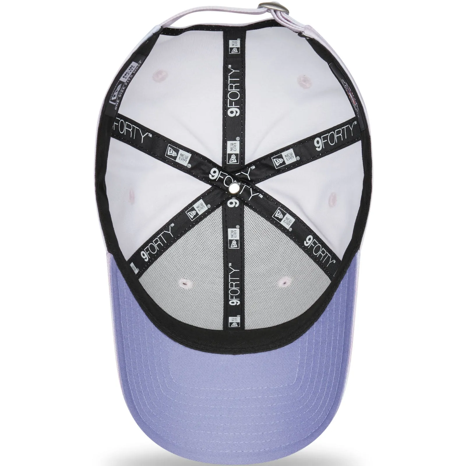New Era Womens 9FORTY New York Yankees MLB Baseball Cap - Purple