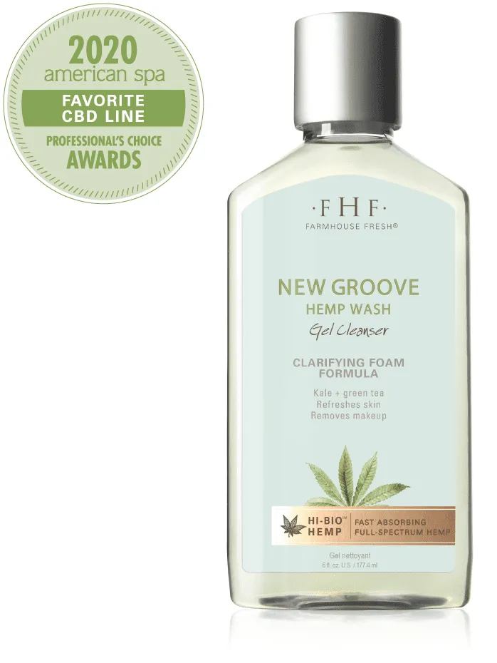 New Groove Hemp Wash Gel Cleanser