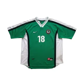 Nigeria 1998/1999 Original Home Football Shirt Nike Large